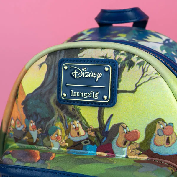 Loungefly x Disney Snow White Scenes Mini Backpack