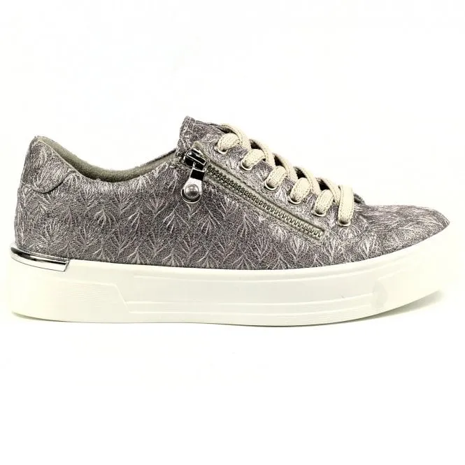 Lunar  Womens Layne Pewter Trainers DLB044 PW