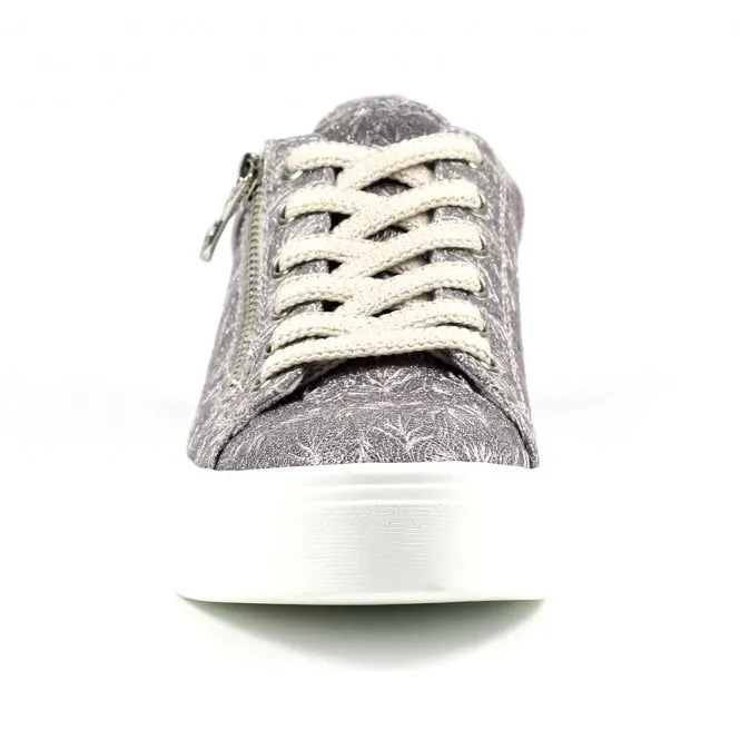 Lunar  Womens Layne Pewter Trainers DLB044 PW