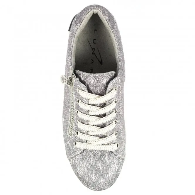 Lunar  Womens Layne Pewter Trainers DLB044 PW