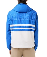 Macy's Lacoste Men's Colorblocked Full-Zip Hooded Jacket