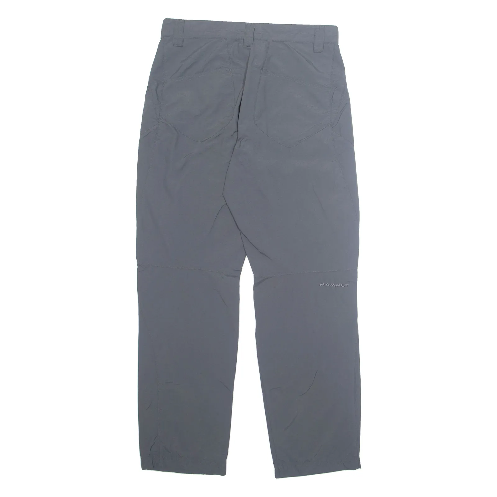 MAMMUT Outdoor Mens Trousers Grey Regular Straight W30 L28