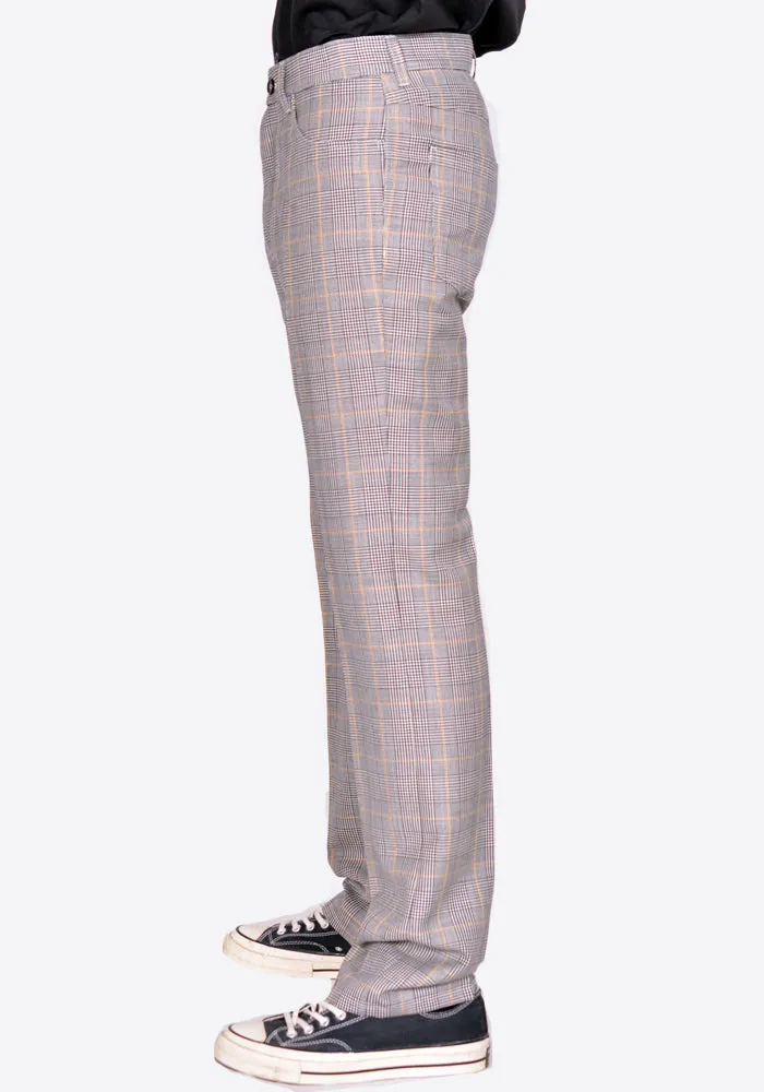 MARNI PUMU0191QU PRINCE OF WALES TAILORING WOOL TROUSERS