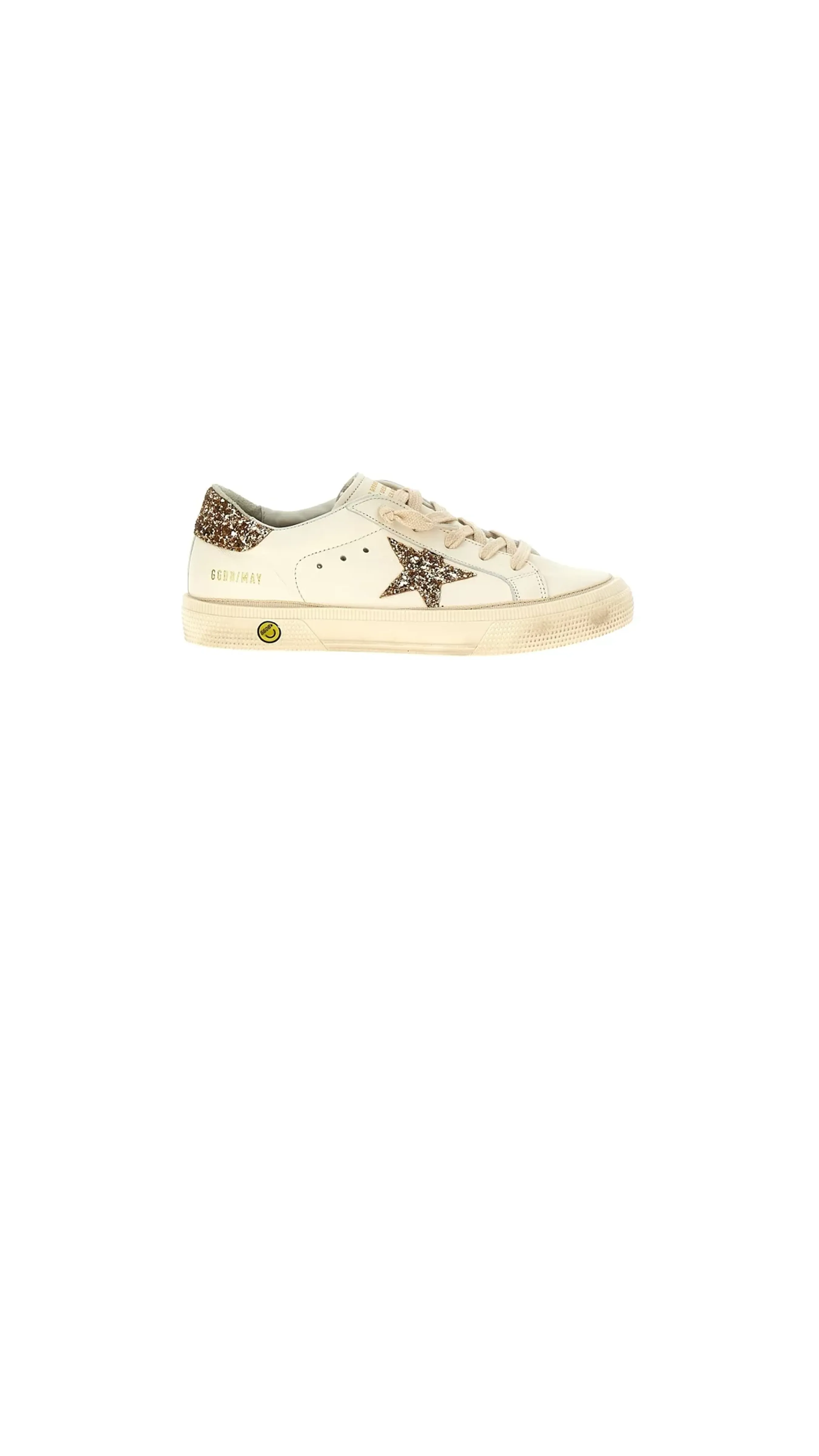 May Sneakers - White\Gold