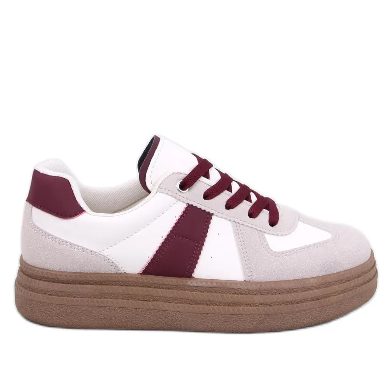 Melba Wine Women's Sneakers beige