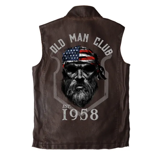 Men's 1958 Old Man Club Vintage Double Collar Vest