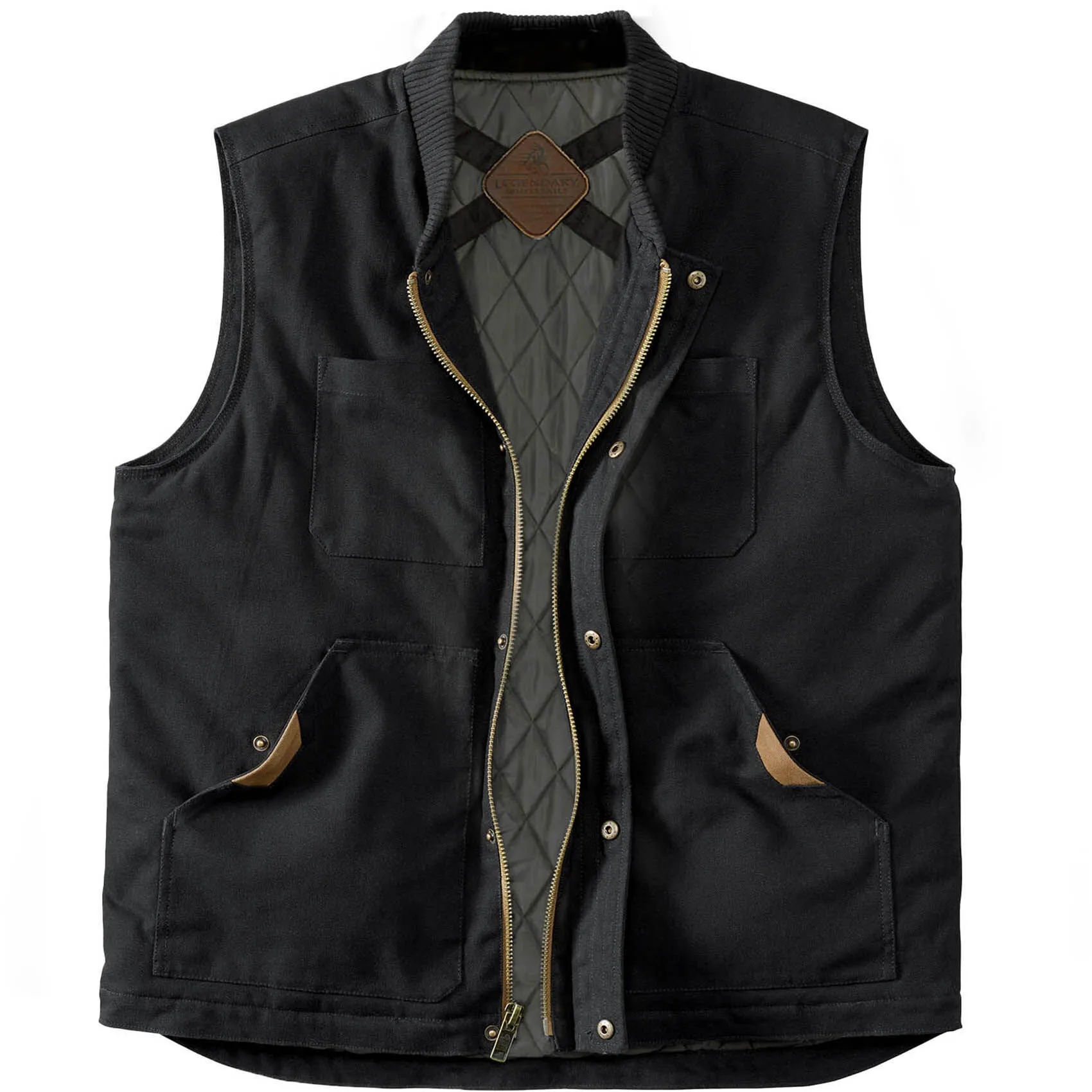 Men's Concealed Carry Canvas Cross Trail Vest