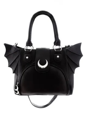 Moon Bat Elegant Goth Bag