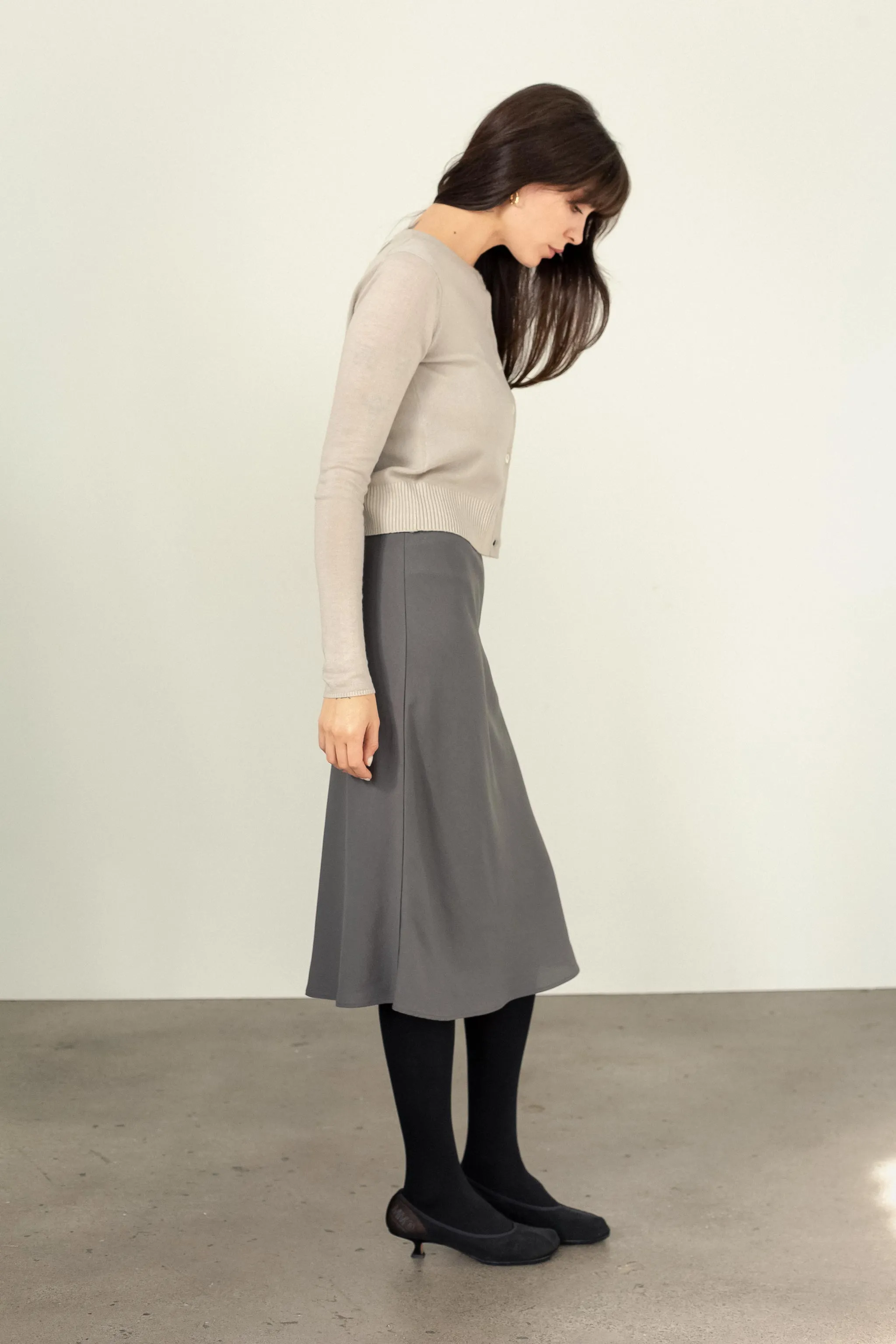 Morella Tencel Bias Skirt