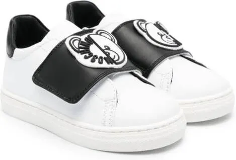 Moschino Kids Teddy Bear sneakers White