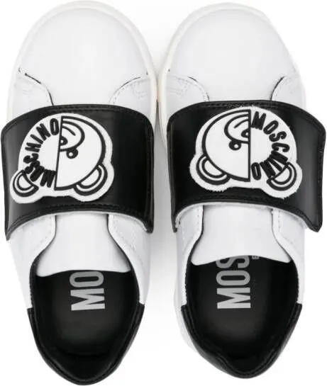 Moschino Kids Teddy Bear sneakers White