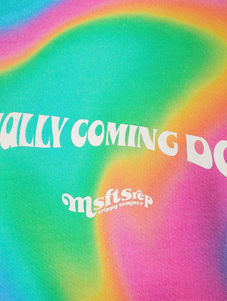 MSFTS I'm Finally Coming Down Cotton Hoodie