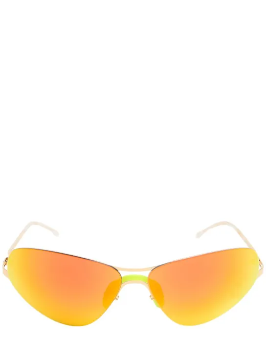 Mykita   032c Alpine metal sunglasses 