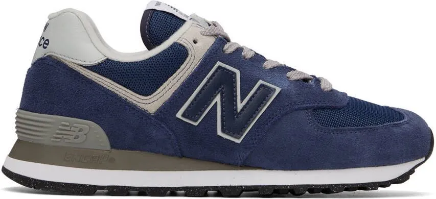 New Balance Navy 574 Core Sneakers