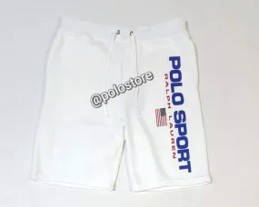 Nwt Polo Sport White Spellout Shorts