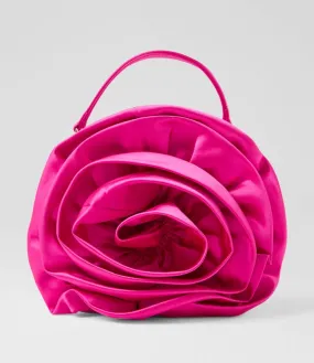 OLGA BERG Rosita Fuchsia Fabric Handbag