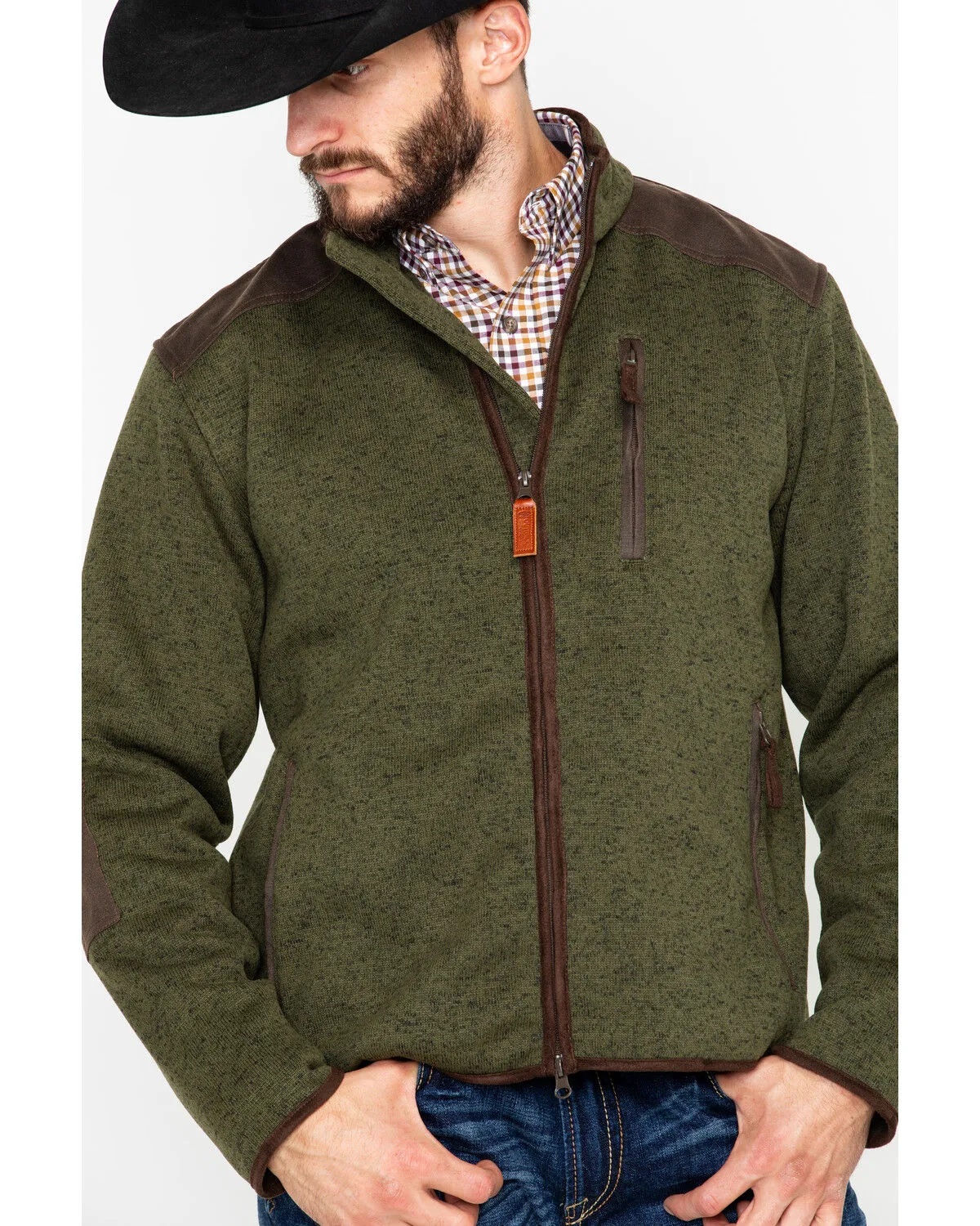 Outback Trading Co. Men's Garner Reinforced Zip-Up Jacket