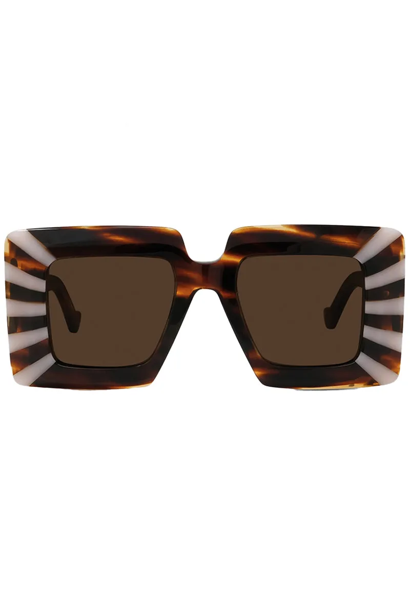 Oversize Chunky Square Sunglasses