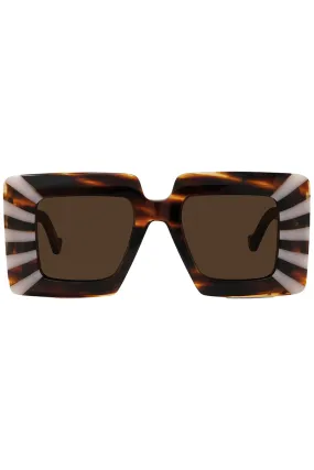 Oversize Chunky Square Sunglasses