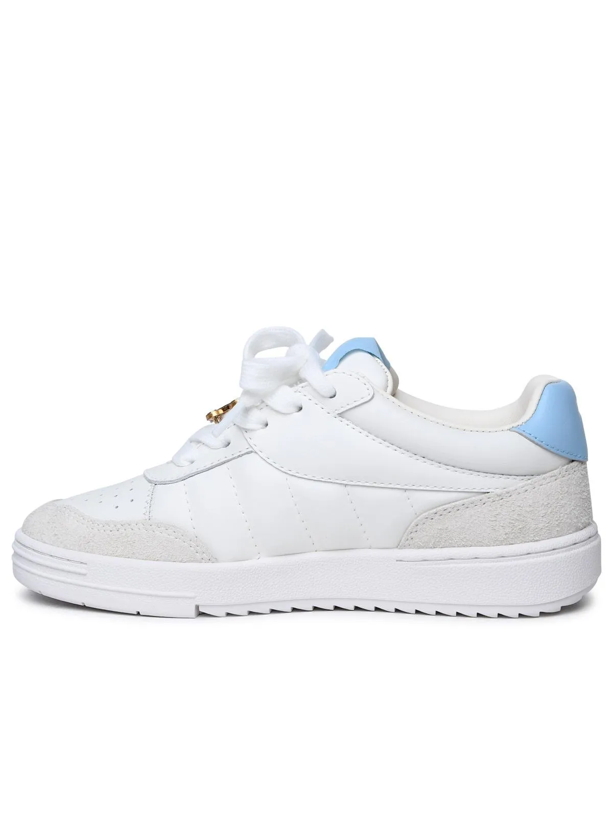 Palm Angels    Palm Angels 'Palm Beach University' White Lear Sneakers