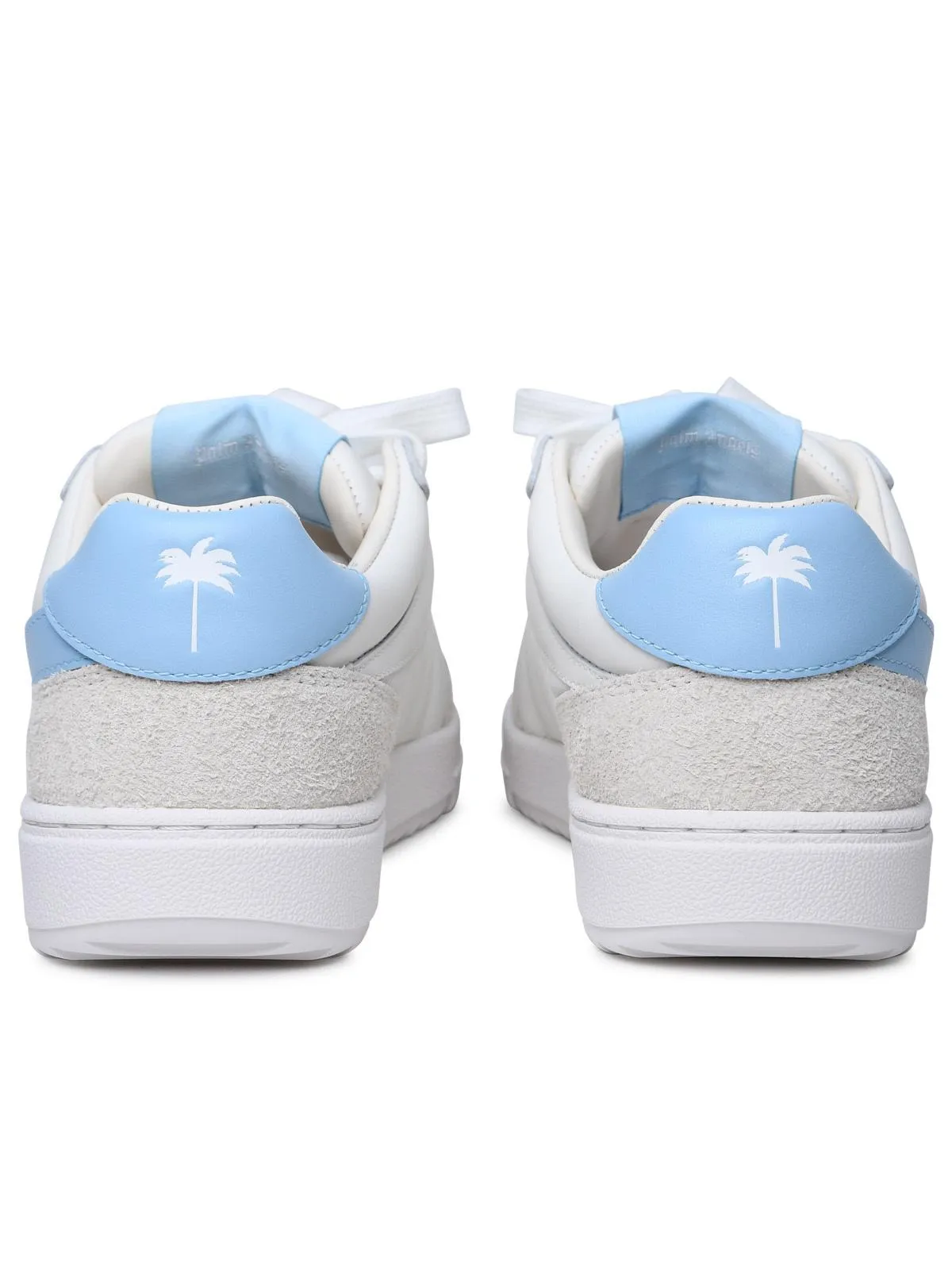 Palm Angels    Palm Angels 'Palm Beach University' White Lear Sneakers