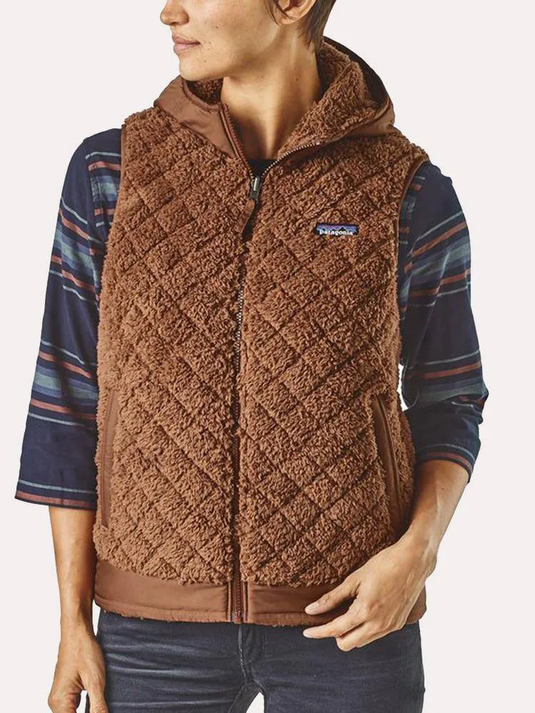     PATAGONIA  Women's Reversible Los Gatos Hooded Fleece Vest    