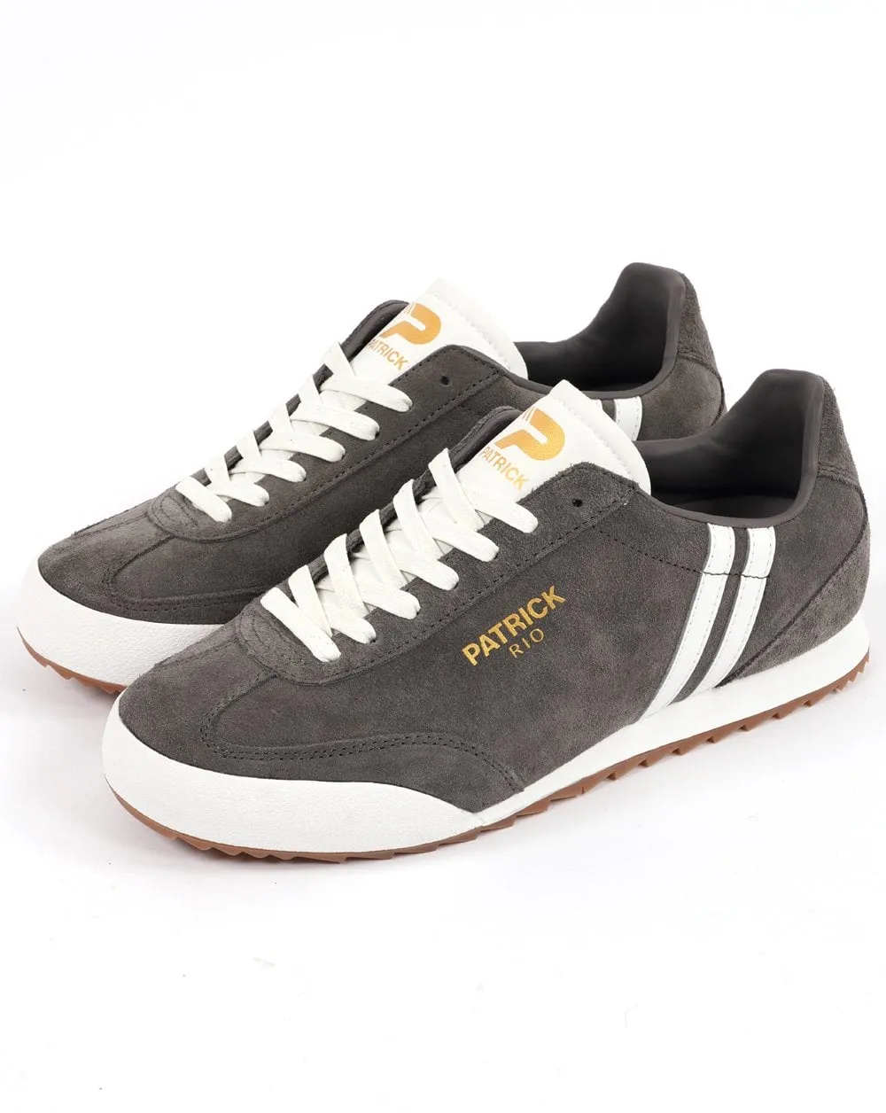 Patrick Rio Trainers Grey/White