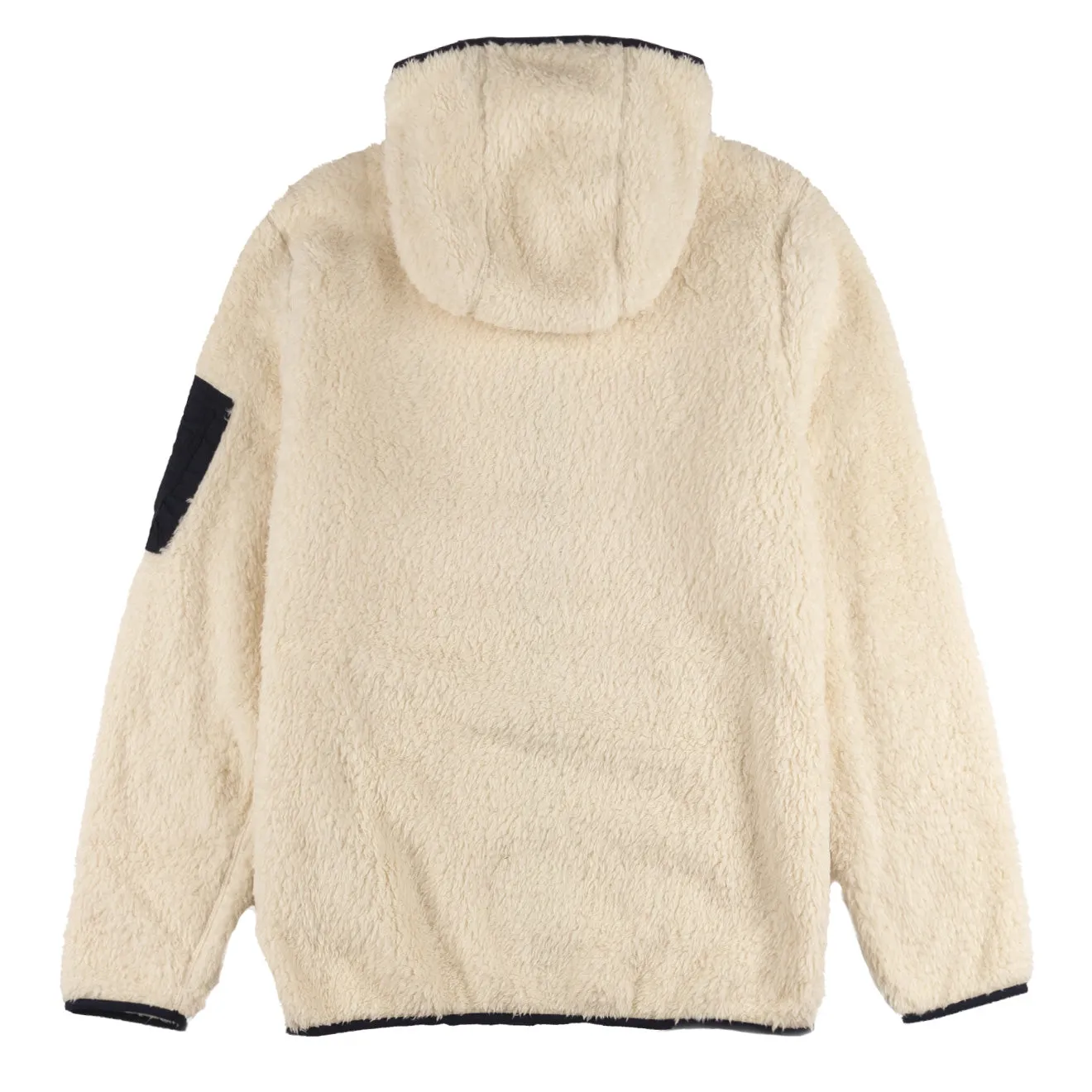 Polo Ralph Lauren Hooded Curly Sherpa Fleece Winter Cream