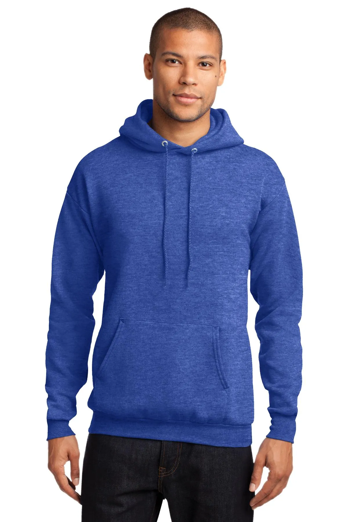 Port & Company - Men's Core Fleece Pullover Hooded Sweatshirt 4 of 4