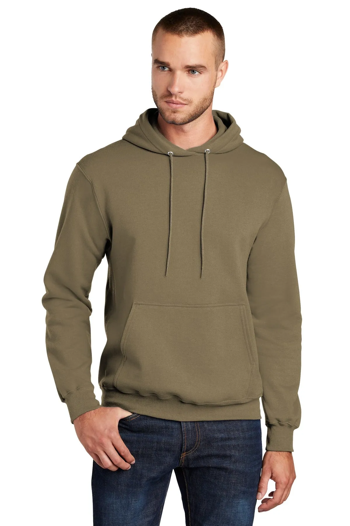 Port & Company - Men's Core Fleece Pullover Hooded Sweatshirt 4 of 4