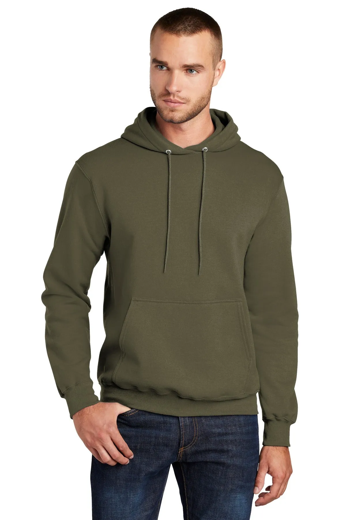 Port & Company - Men's Core Fleece Pullover Hooded Sweatshirt 4 of 4