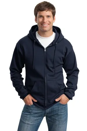 Port & Company Men's Fleece Full-Zip Hooded Sweatshirt. PC90ZH.