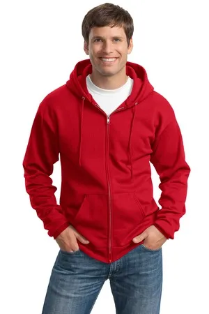 Port & Company Men's Fleece Full-Zip Hooded Sweatshirt. PC90ZH.