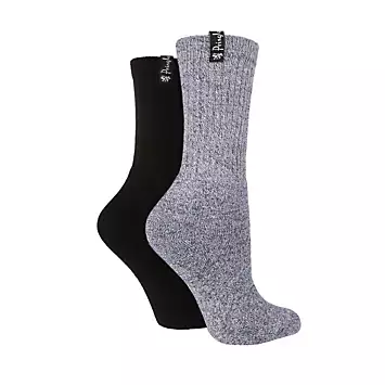 Pringle Pack of 2 Cushioned Boot Socks | Grattan