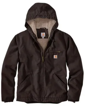 Product Name:  Carhartt Men's Washed Duck Sherpa Lined Hooded Work Jacket