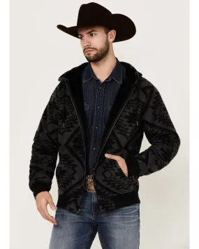 Product Name:  Cody James Men's Basin Southwestern Print Fleece Hooded Jacket