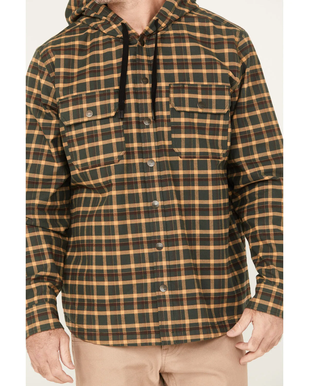 Product Name:  Hawx Men's Flannel Hooded Work Jacket