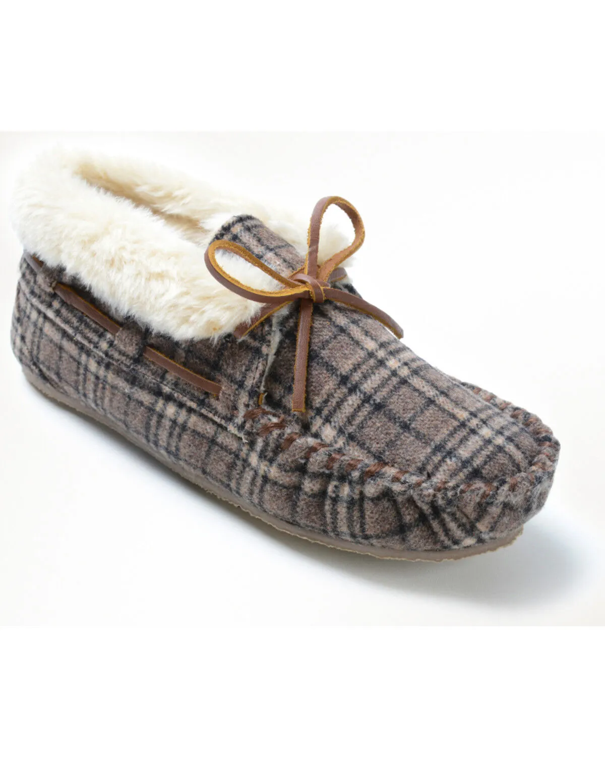 Product Name:  Minnetonka Women's Chrissy Plaid Slipper