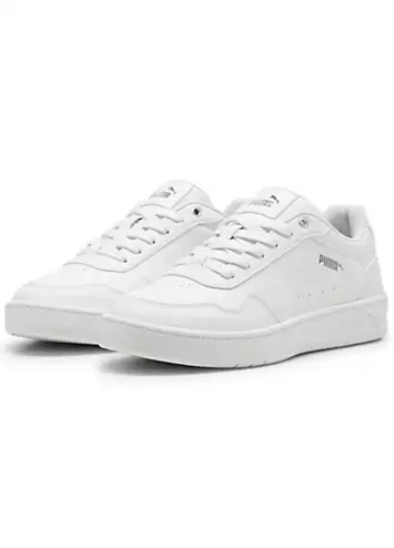 Puma Court Classy Lace-Up Trainers | Grattan