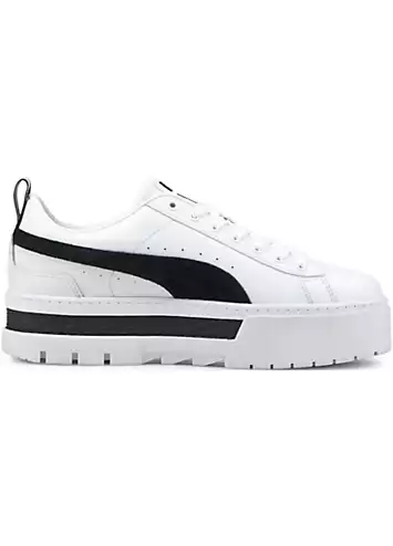 Puma Mayze Leather Trainers | Grattan