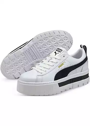 Puma Mayze Leather Trainers | Grattan