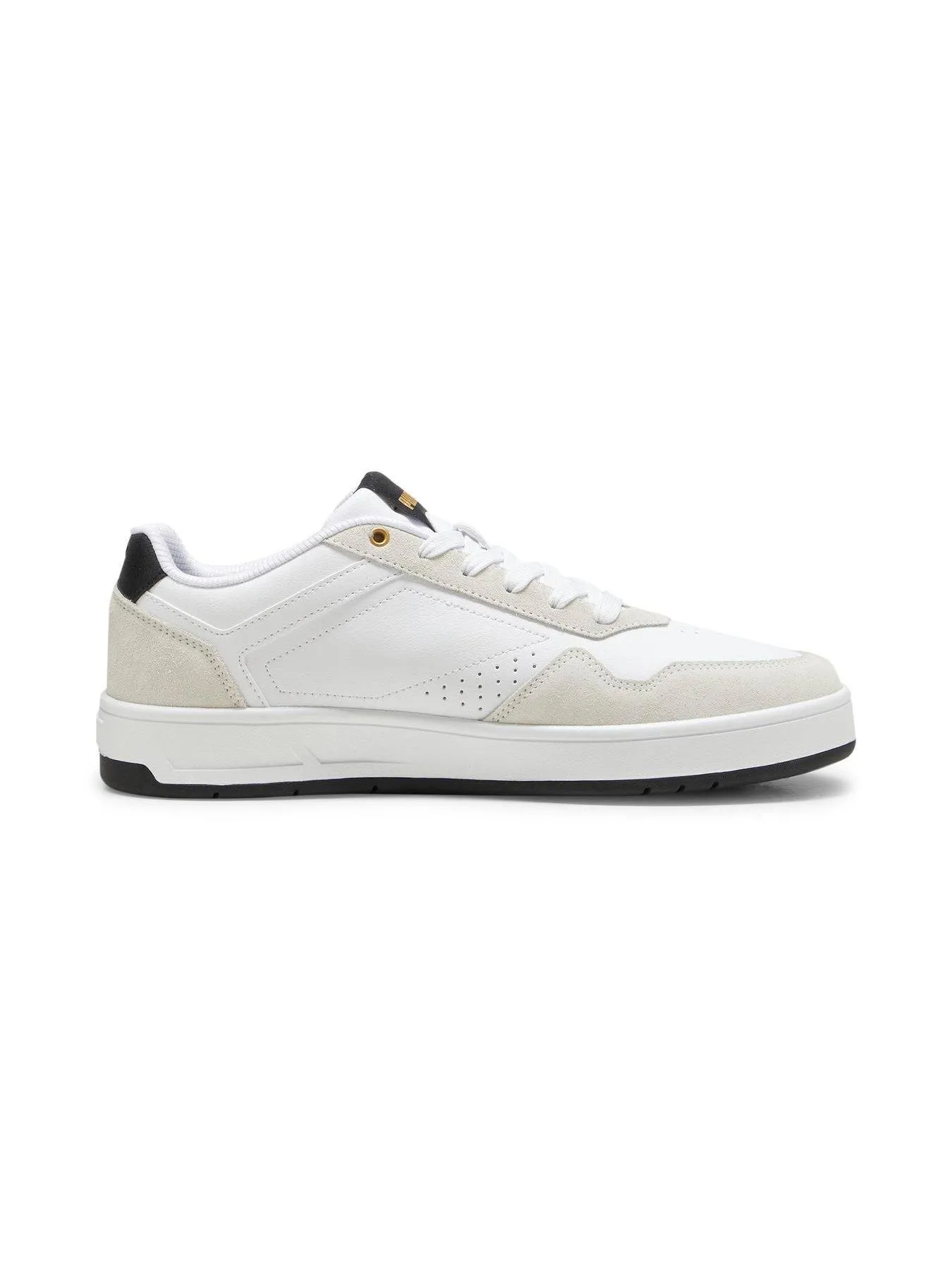 Puma Mens Court Classic Sd Trainers - White/grey