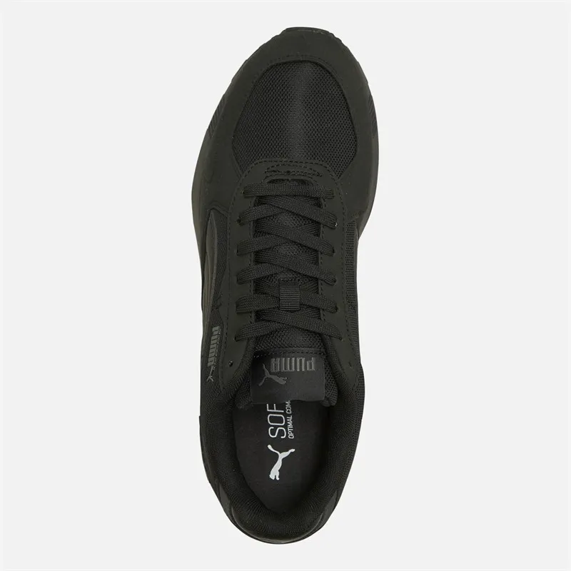 Puma Mens Graviton Trainers Black/Black/Grey