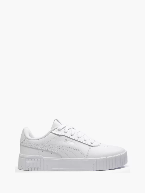 Puma  PUMA Carina2.0 Jr White Lace-up Trainers