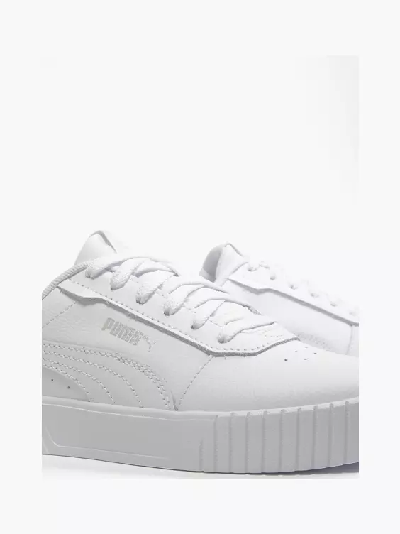 Puma  PUMA Carina2.0 Jr White Lace-up Trainers