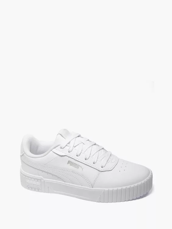 Puma  PUMA Carina2.0 Jr White Lace-up Trainers