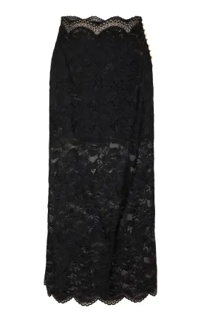 Rabanne Lace Midi Skirt