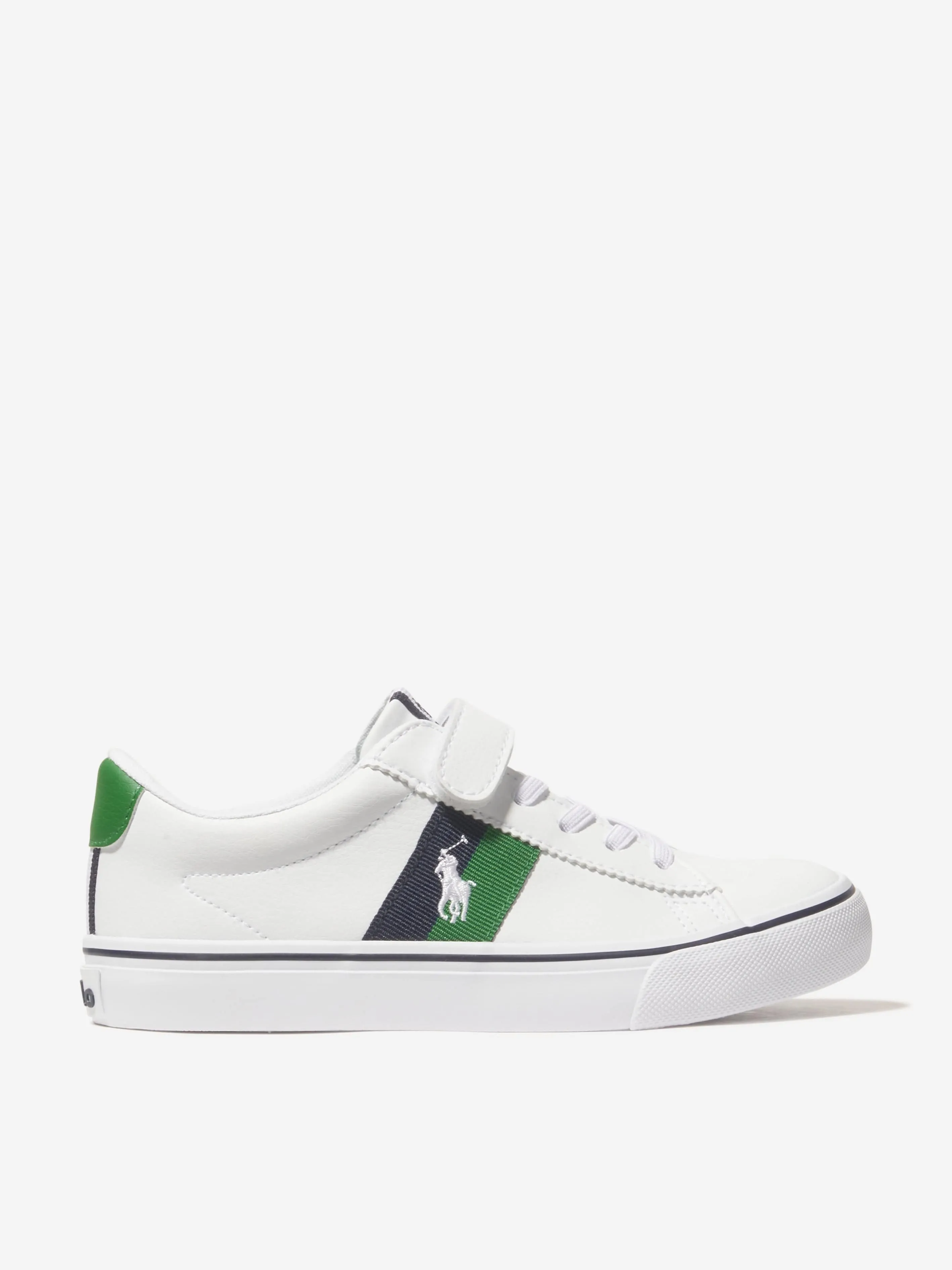 Ralph Lauren Boys Westcott II Trainers in White