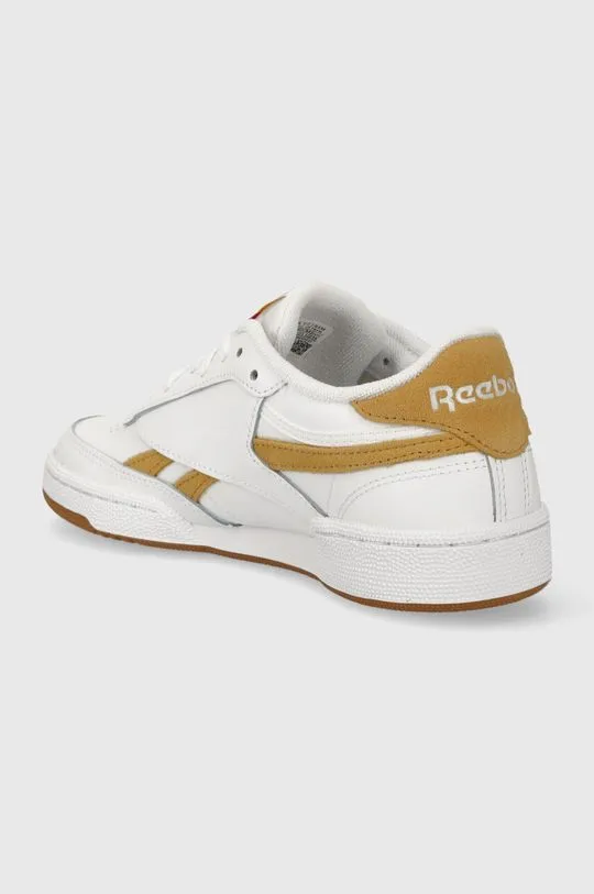 Reebok leather sneakers Club C Revenge white color