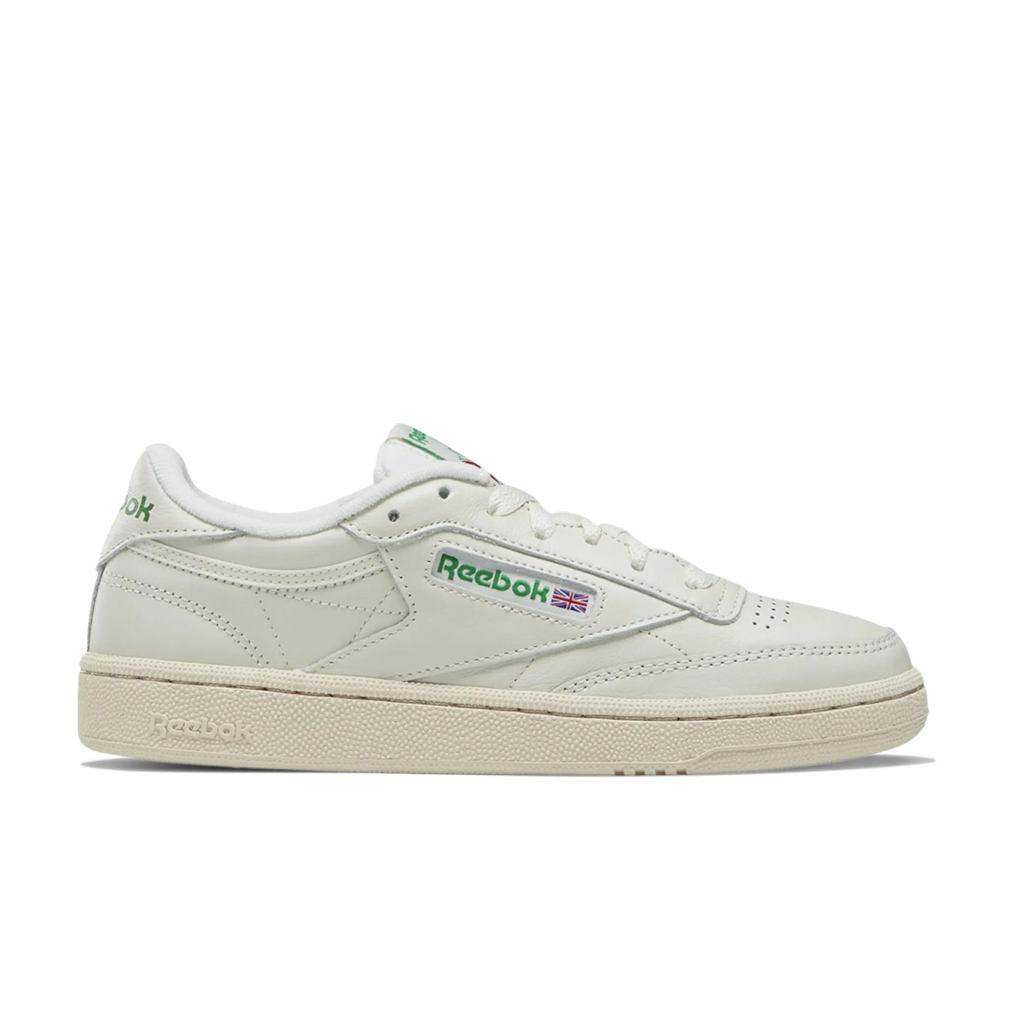 Reebok Women's Club C 85 Vintage (Chalk/Alabaster/Glen Green) GX3686